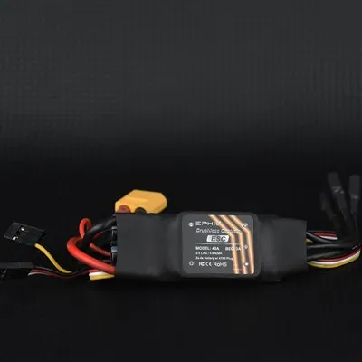 EPHIL 40A ESC 엔진 스타터용 브러시리스 모터 속도 컨트롤러